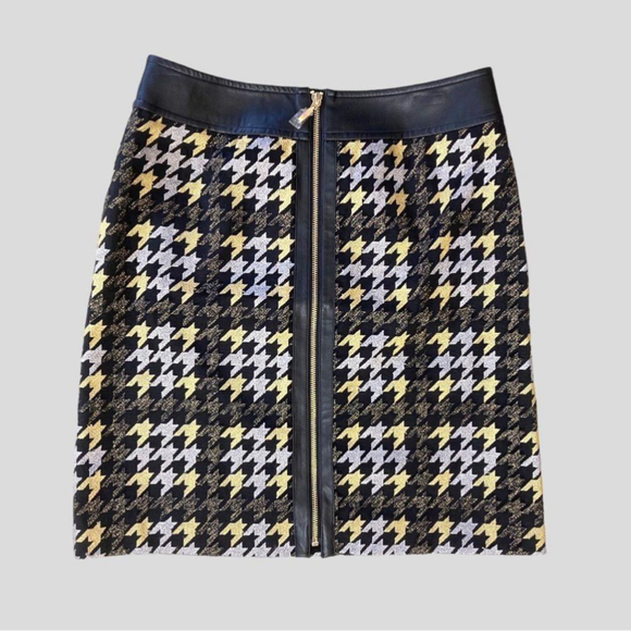 J McLaughlin Women’s 6 Plaid Metallic Thread Mini Skirt Clueless Preppy Y2K - Picture 2 of 10
